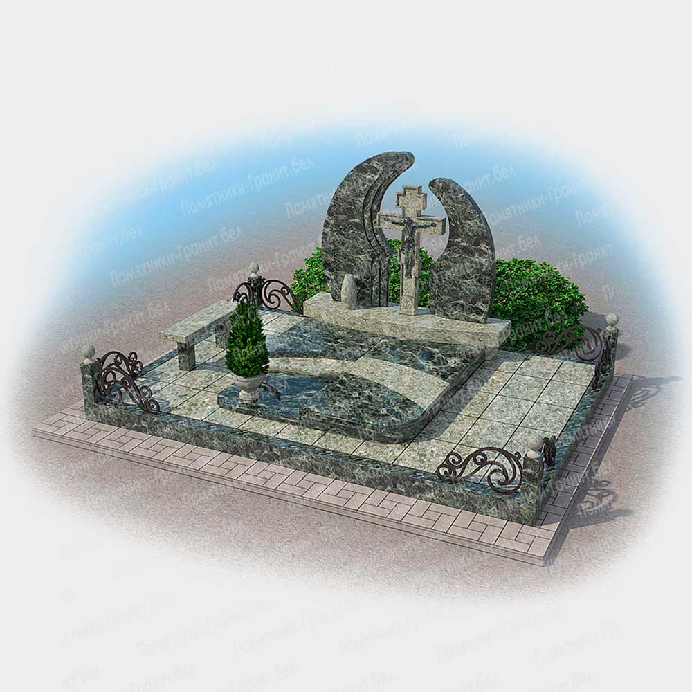 Гранитный памятник в Волковыск фотография